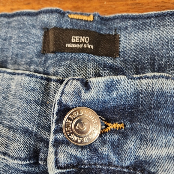 True Religion Geno Relaxed Slim Jeans W44 L32 NWT - Picture 3 of 10